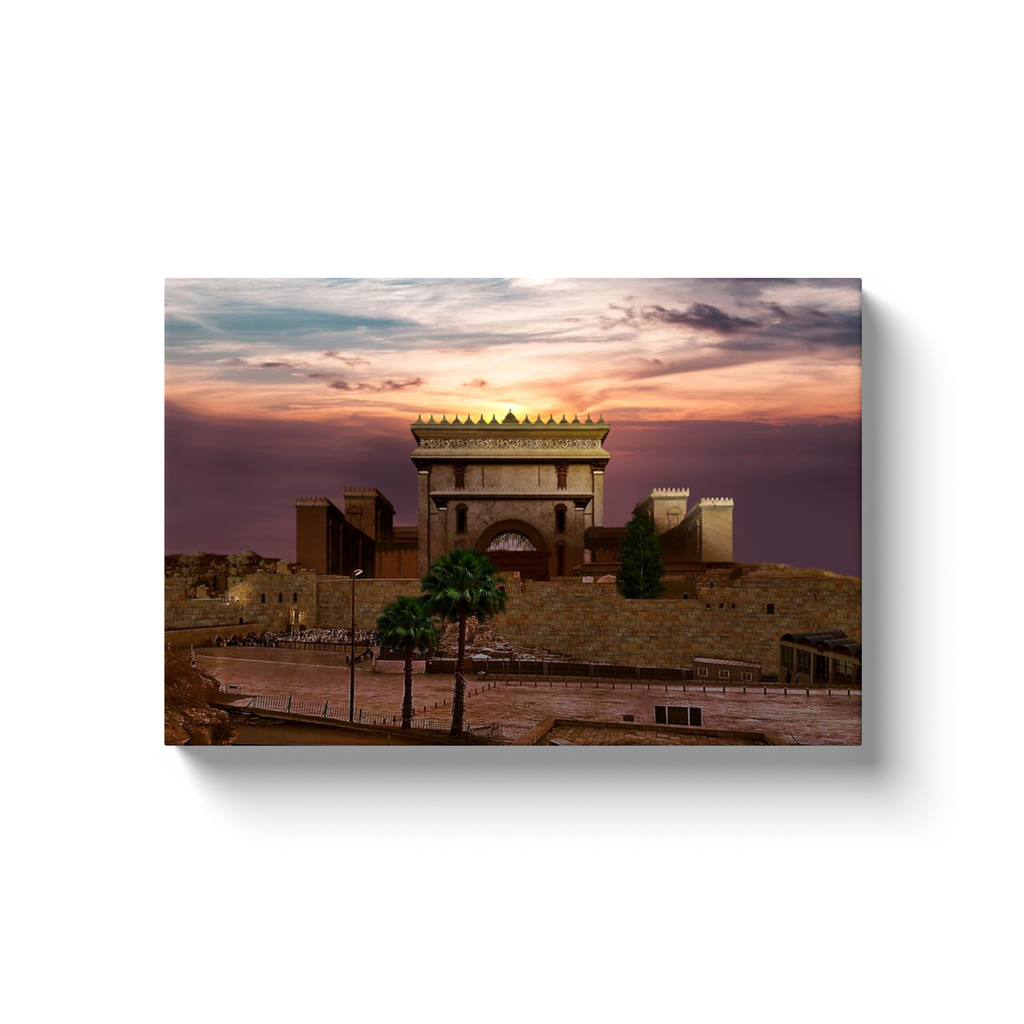 Dusk in Jerusalem Museum Quality Print