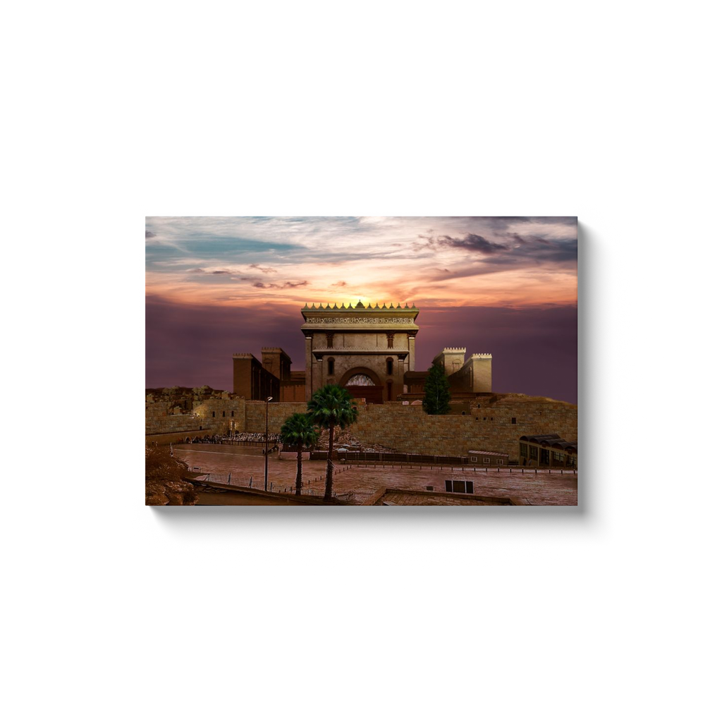 Dusk in Jerusalem Museum Quality Print
