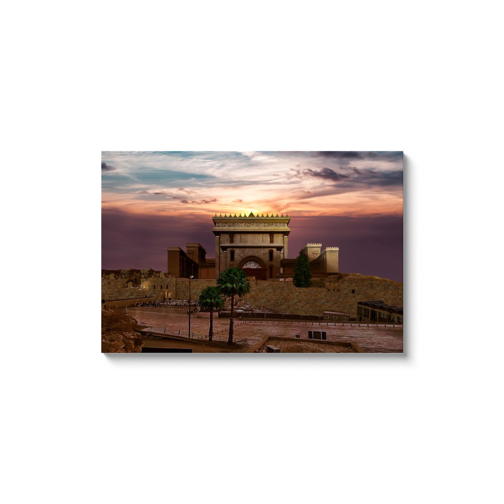 Dusk in Jerusalem Museum Quality Print